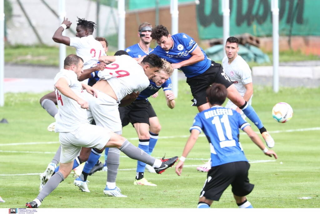 Ολυμπιακός-Αρμίνια Μπίλεφελντ 1-3: Παραμένει χωρίς διάρκεια, προβλημάτισε και αμυντικά (photos)