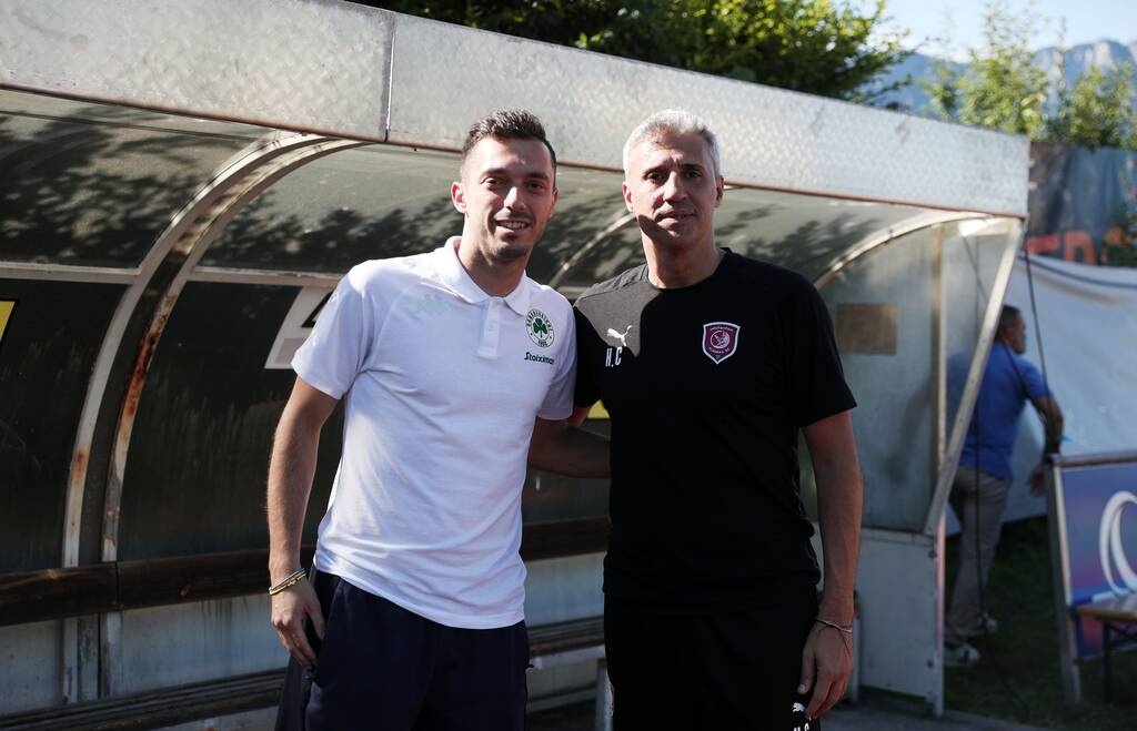 Παναθηναϊκός: Το τετ α τετ Γιοβάνοβιτς-Κρέσπο! (Photos)