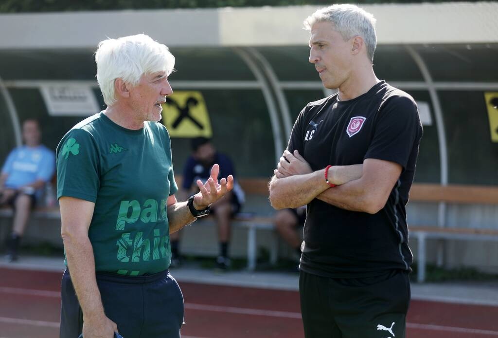 Παναθηναϊκός: Το τετ α τετ Γιοβάνοβιτς-Κρέσπο! (Photos)