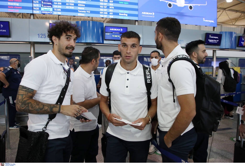 Ολυμπιακός: Έφυγαν για το Ισραήλ οι «ερυθρόλευκοι» - Οι επιλογές του Μαρτίνς (photos)