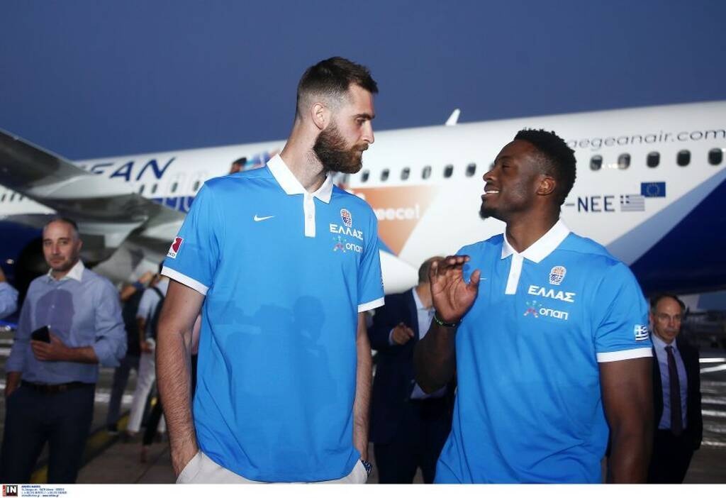 Eurobasket: Με Αντετοκούνμπο, Καλάθη, Παπαγιάννη, Σλούκα και Παπανικολάου το αεροπλάνο της Εθνικής