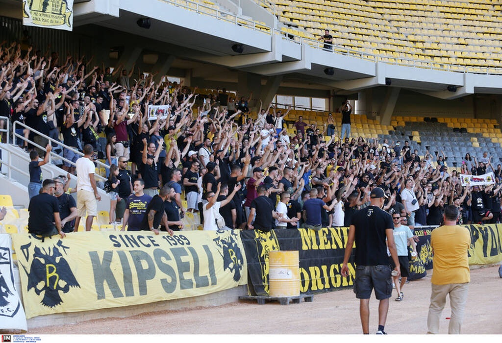 ΑΕΚ: Η πτήση του Αετού στην «OPAP Arena» και η μαγική ατμόσφαιρα των οπαδών της Ένωσης! (photos)