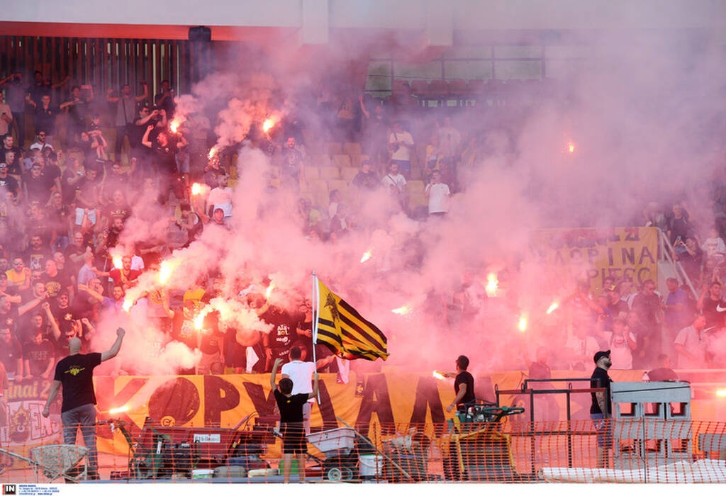 ΑΕΚ: Η πτήση του Αετού στην «OPAP Arena» και η μαγική ατμόσφαιρα των οπαδών της Ένωσης! (photos)