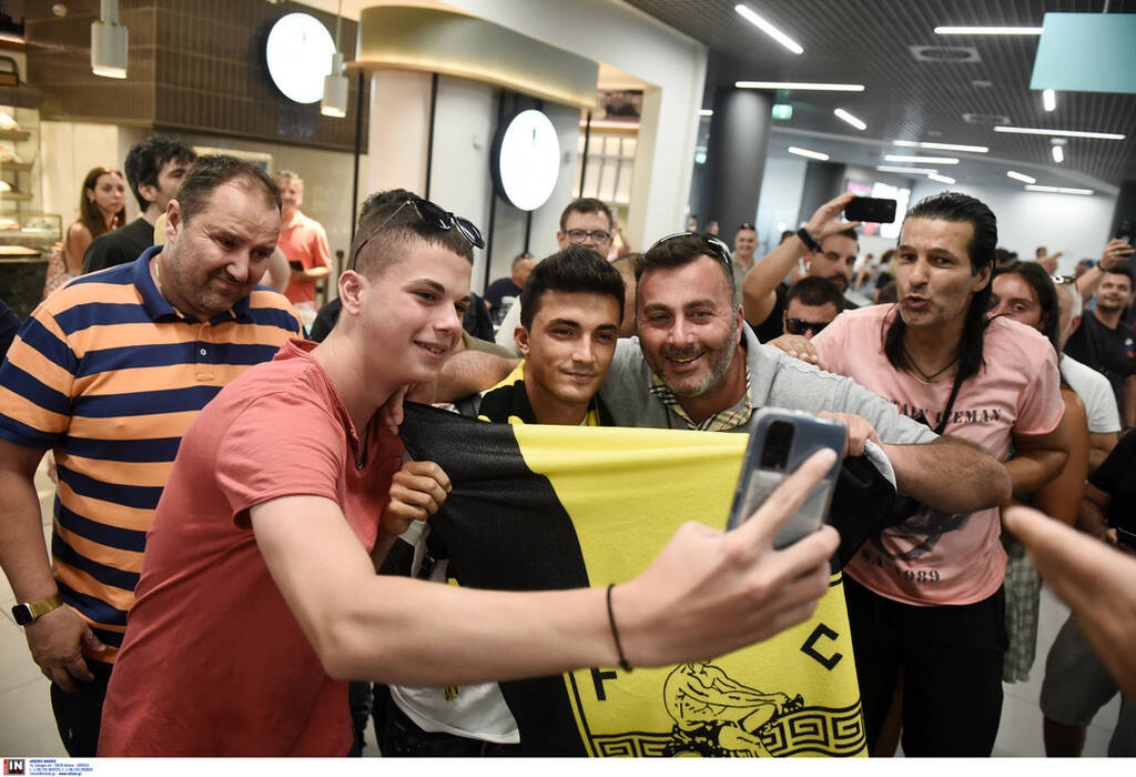 Άρης: Στη Θεσσαλονίκη ο Γκαρθία, τον υποδέχθηκαν οπαδοί (photos)