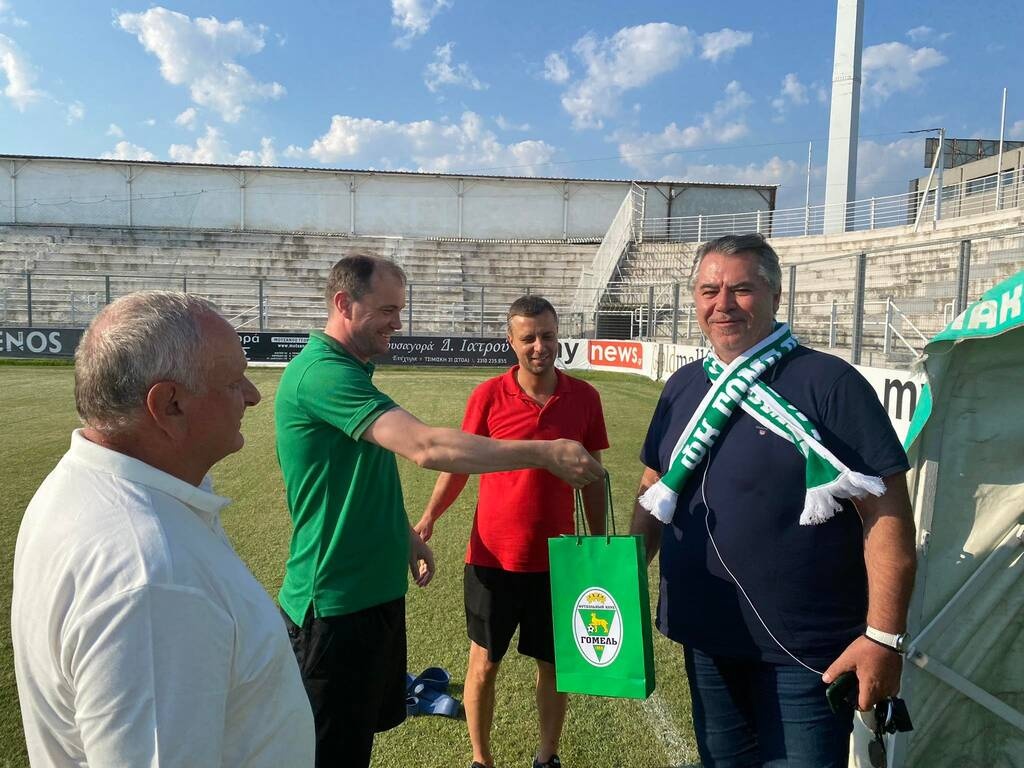 Γκόμελ-Άρης: Οι ευχαριστίες των Λευκορώσων στον Μακεδονικό για τη φιλοξενία