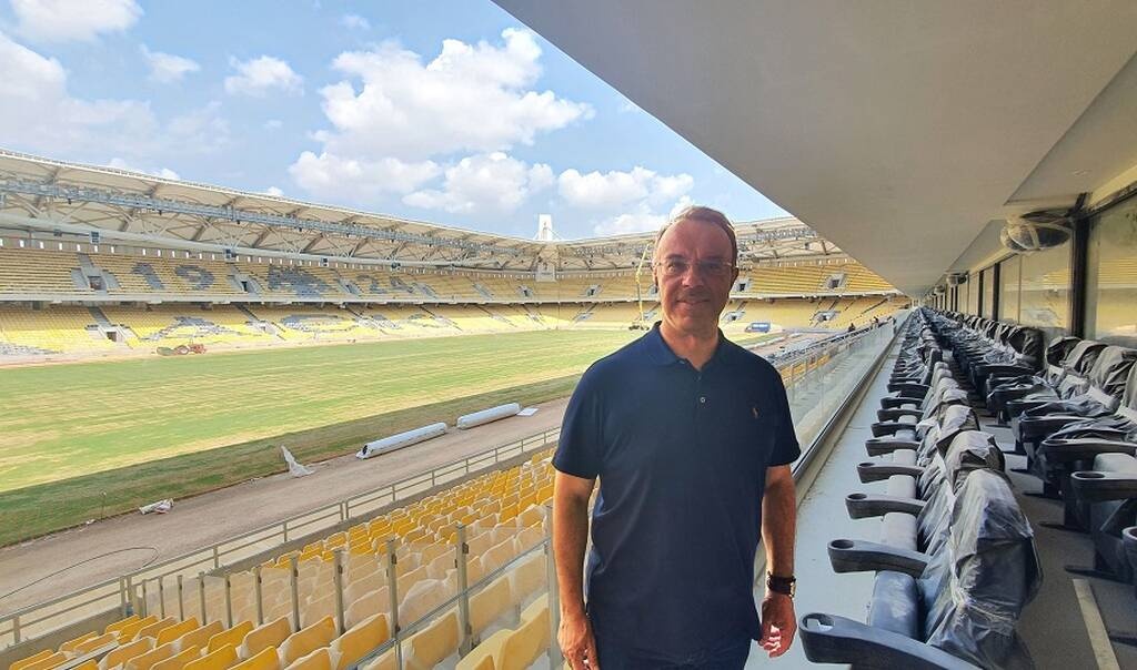 ΑΕΚ: Στο «OPAP Arena» ο Υπουργός Οικονομικών, Χρήστος Σταϊκούρας