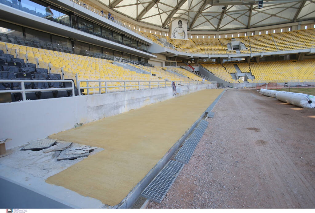 ΑΕΚ: Οι τελικές πινελιές στην «OPAP Arena» (photos)