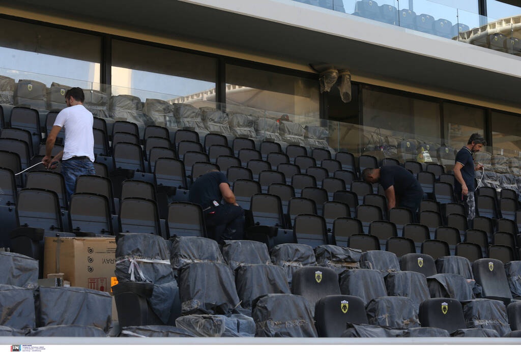 ΑΕΚ: Οι τελικές πινελιές στην «OPAP Arena» (photos)