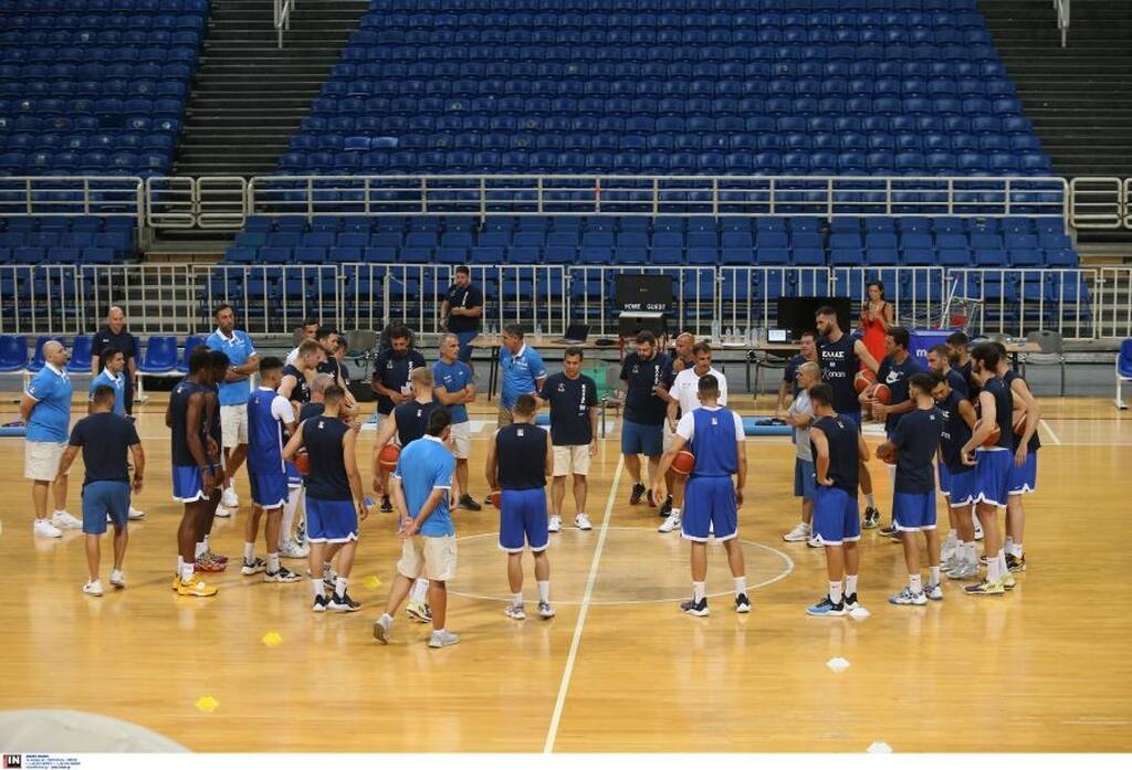 Εθνική Ανδρών: Ξεκίνησε η προετοιμασία της Ελλάδας για το Eurobasket (photos+video)