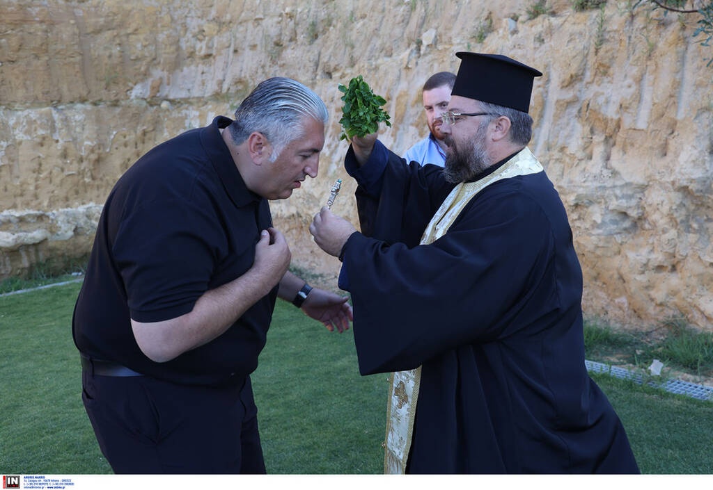ΟΦΗ: Αγιασμός ενόψει της νέας χρονιάς – Παρών ο Μπούσης (photos)