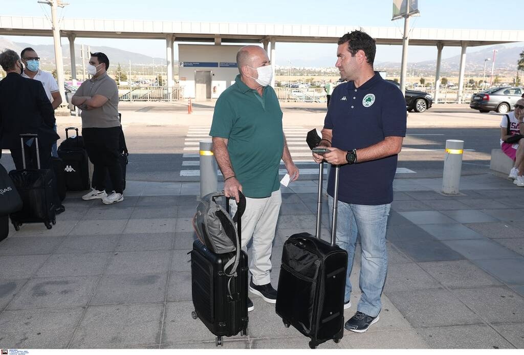 Παναθηναϊκός: Με Αλαφούζο στην Τσεχία η αποστολή (photos)