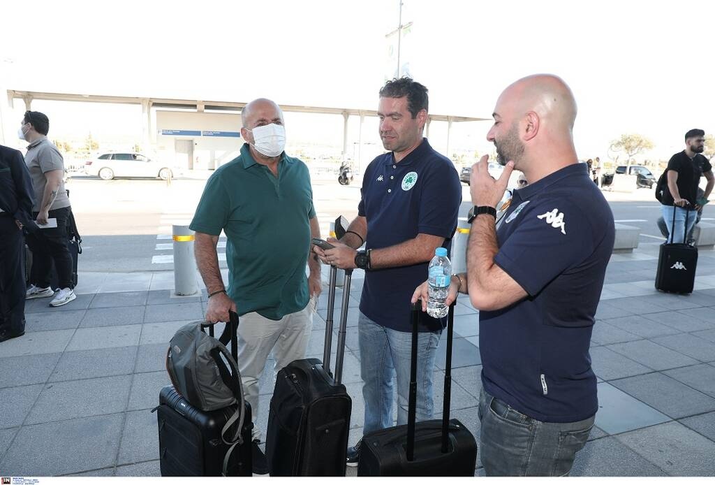 Παναθηναϊκός: Με Αλαφούζο στην Τσεχία η αποστολή (photos)