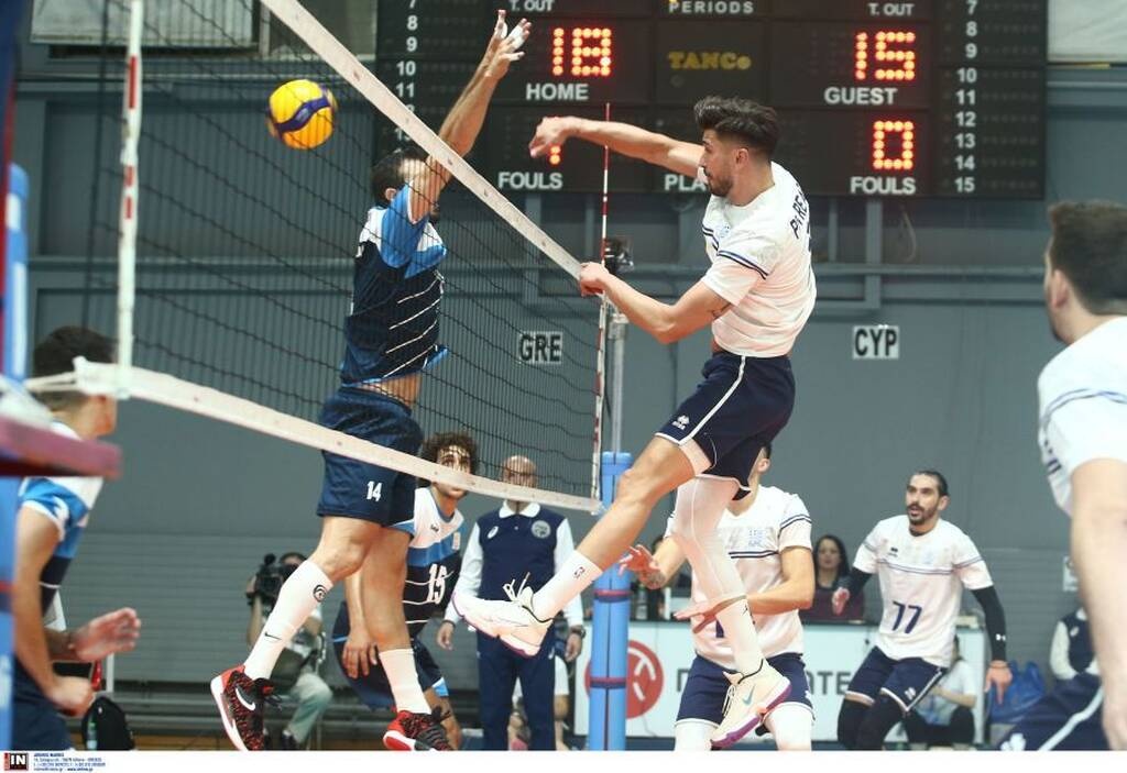 Ελλάδα-Κύπρος 3-0: Βήμα πρόκρισης στο Ευρωπαϊκό με καθαρή νίκη για την Εθνική βόλεϊ των ανδρών