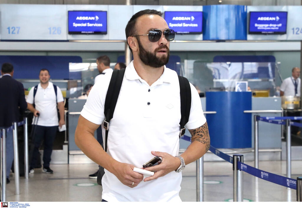 Ολυμπιακός: Έφυγε για την Μπρατισλάβα - Κανονικά ο Μασούρας (photos)