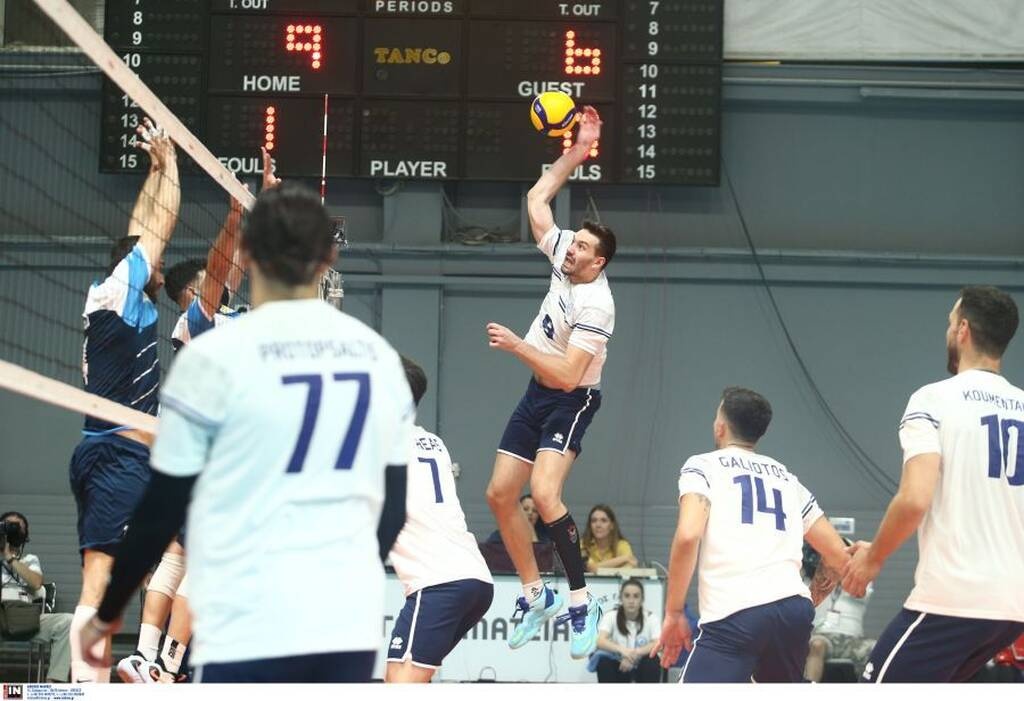Ελλάδα-Κύπρος 3-0: Βήμα πρόκρισης στο Ευρωπαϊκό με καθαρή νίκη για την Εθνική βόλεϊ των ανδρών