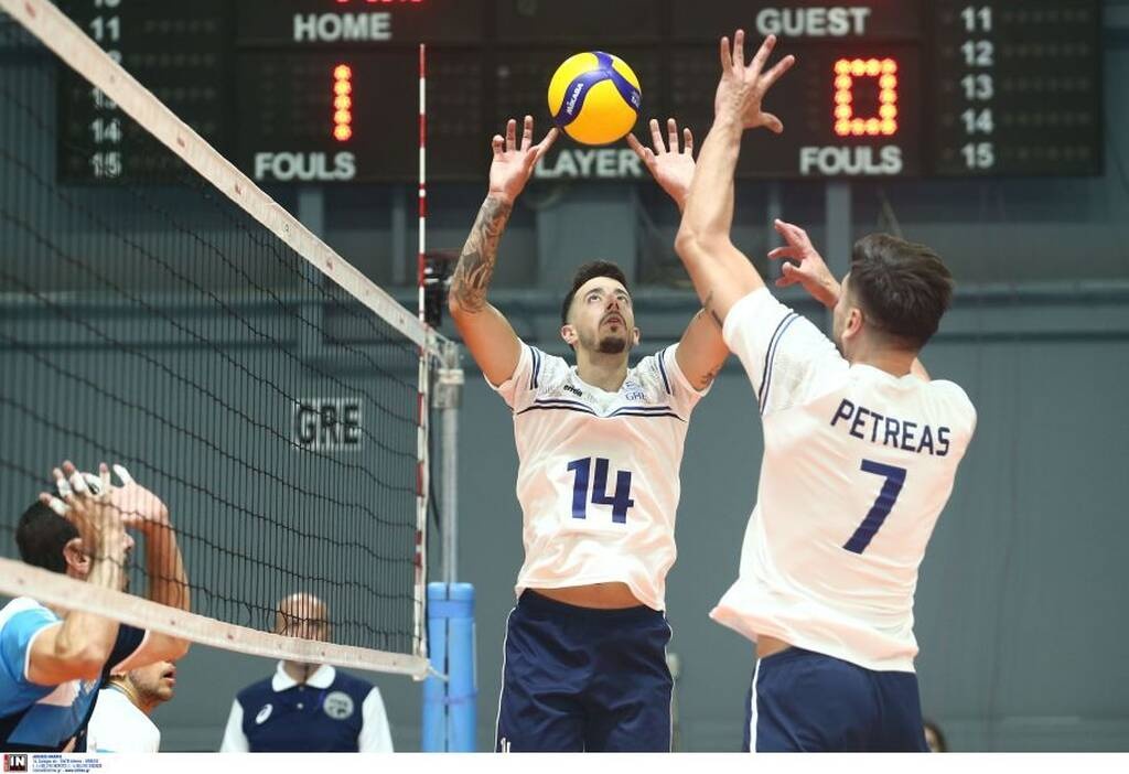 Ελλάδα-Κύπρος 3-0: Βήμα πρόκρισης στο Ευρωπαϊκό με καθαρή νίκη για την Εθνική βόλεϊ των ανδρών