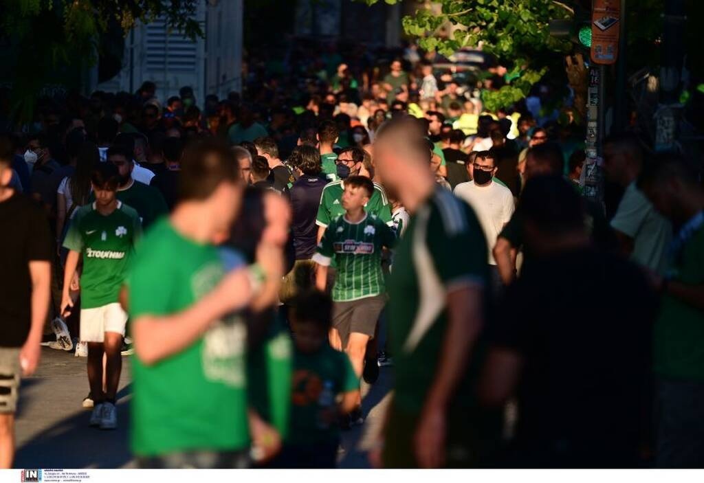 Παναθηναϊκός-Σλάβια Πράγας: «Καμίνι» η Λεωφόρος - Υπέροχη ατμόσφαιρα από 16.000 οπαδούς