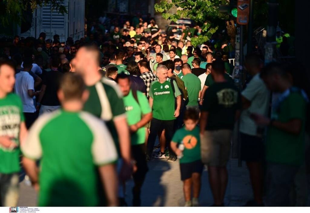 Παναθηναϊκός-Σλάβια Πράγας: «Καμίνι» η Λεωφόρος - Υπέροχη ατμόσφαιρα από 16.000 οπαδούς