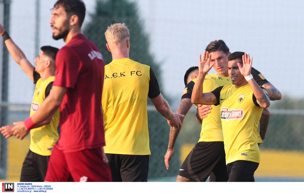 ΑΕΚ-Προοδευτική: Οι πρώτες στιγμές του Βίντα και το εξαιρετικό ξεκίνημα του Πινέδα (photos)