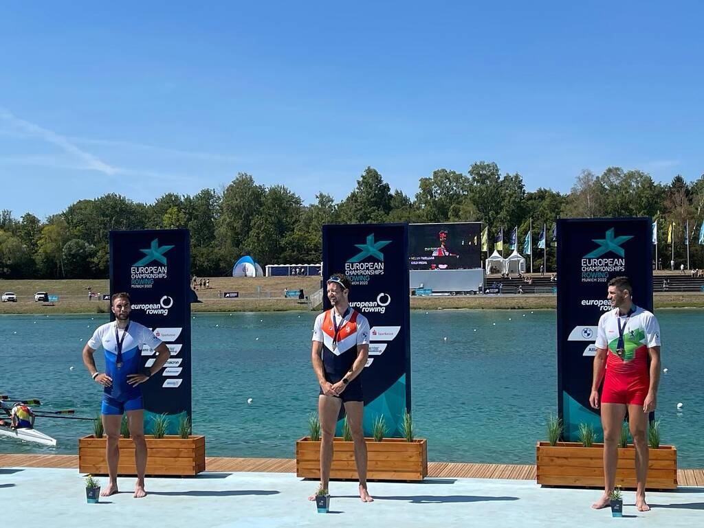 Ευρωπαϊκό πρωτάθλημα κωπηλασίας: «Ασημένιος» ο Ντούσκος στο Μόναχο