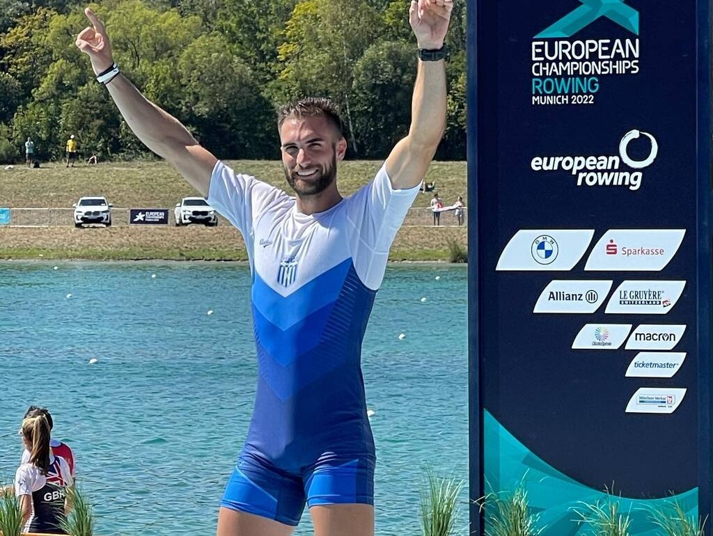 Ευρωπαϊκό πρωτάθλημα κωπηλασίας: «Ασημένιος» ο Ντούσκος στο Μόναχο