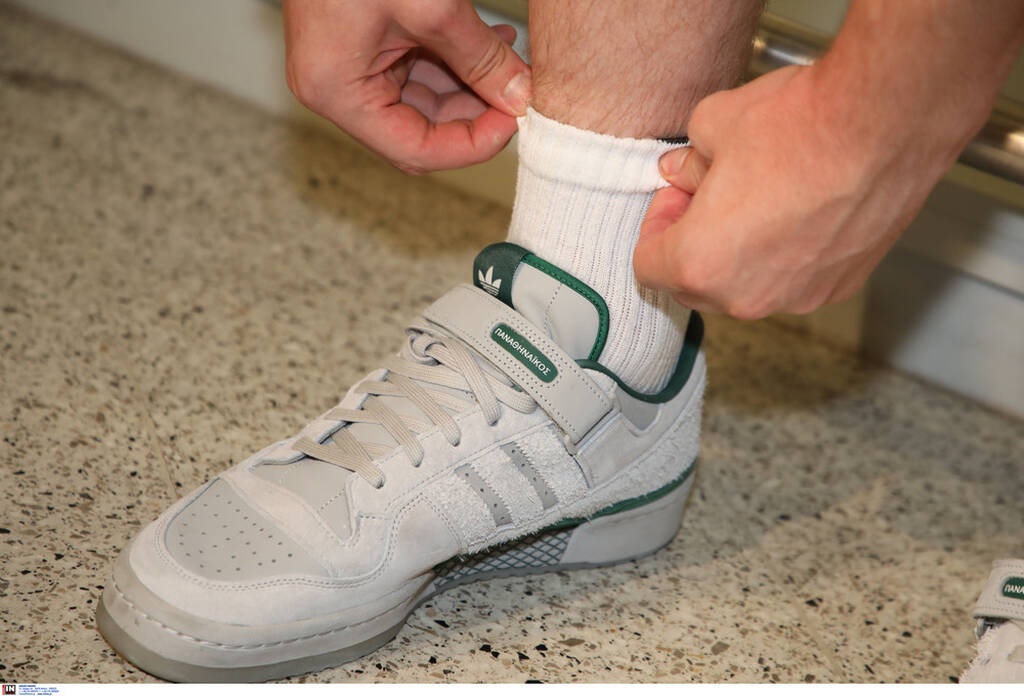 Παναθηναϊκός ΟΠΑΠ: Στην Αθήνα ο Γκουντάιτις με πράσινα παπούτσια (photos)