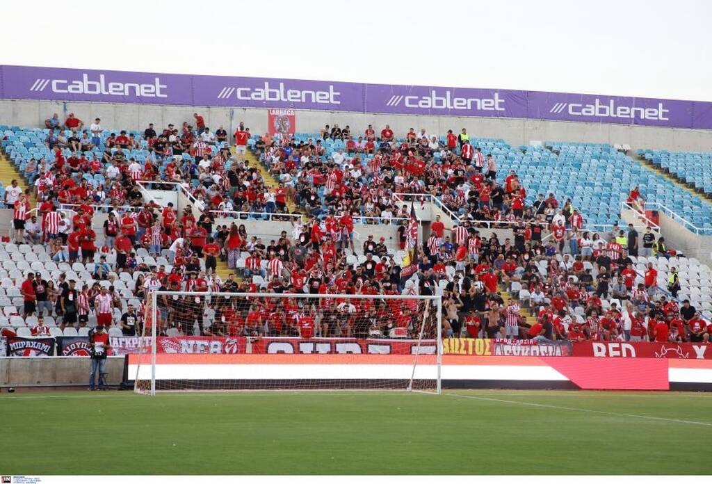 Απόλλων Λεμεσού-Ολυμπιακός: Σύλληψη οπαδού των «ερυθρόλευκων» έξω από το γήπεδο