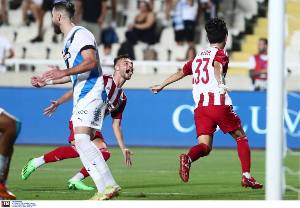 Απόλλων Λεμεσού-Ολυμπιακός: Ντεμπούτο με γκολάρα ο Χουάνγκ (video)