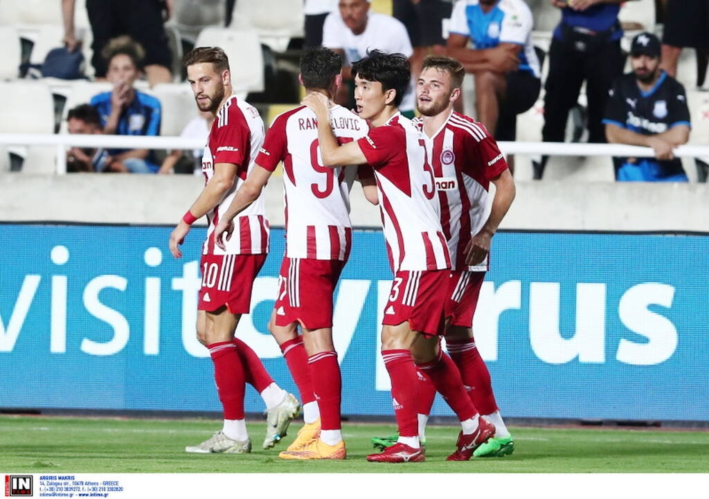 Απόλλων Λεμεσού-Ολυμπιακός: Ντεμπούτο με γκολάρα ο Χουάνγκ (video)