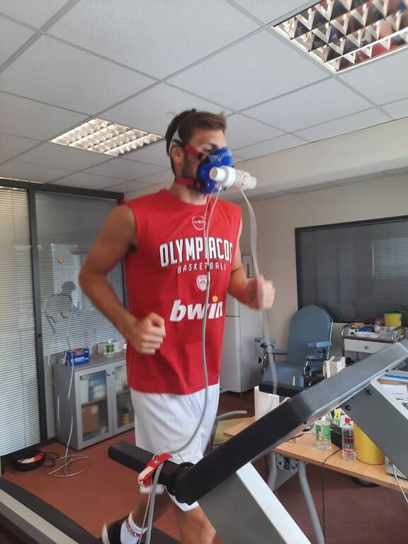 Ολυμπιακός: Εργομετρικά οι πρώτοι τέσσερις (photos)