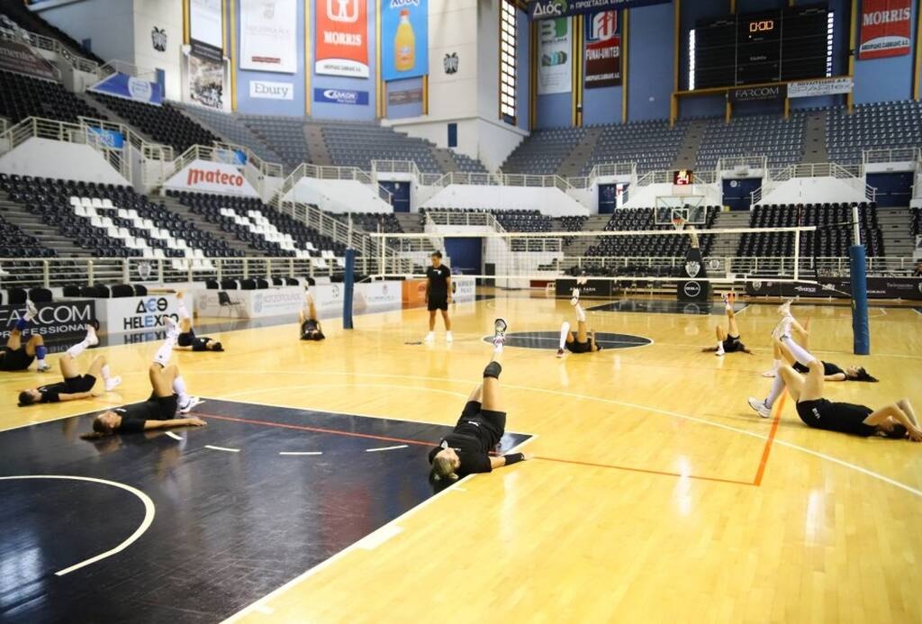 Volley League Γυναικών: Με όνειρα και προσδοκίες η «πρώτη» του ΠΑΟΚ με ομιλία και προπόνηση