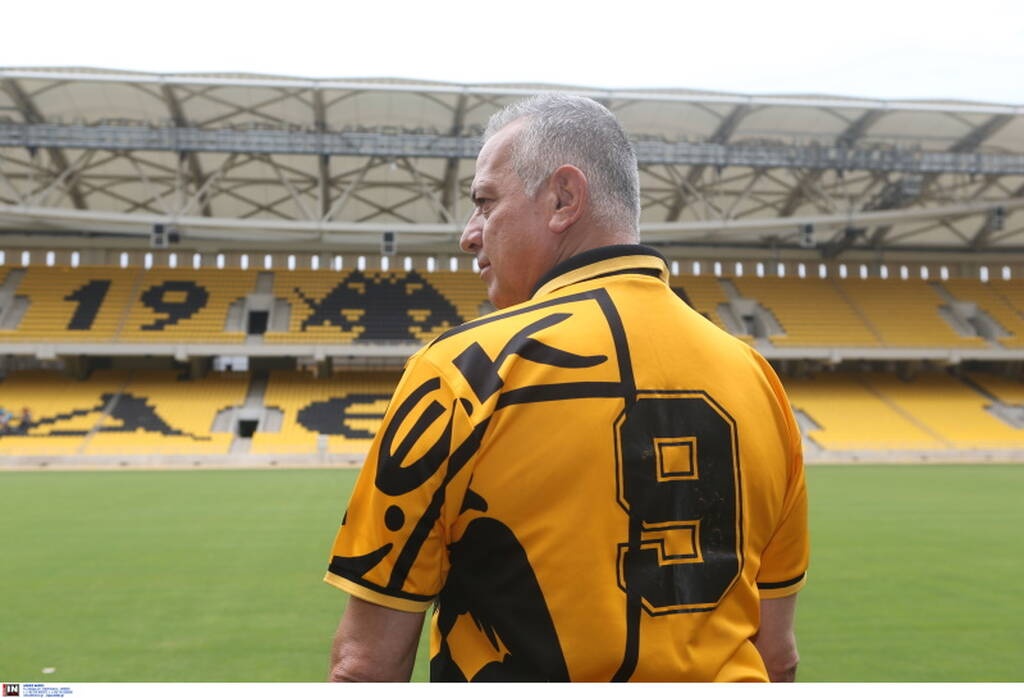 AEK: Στην Opap Arena o Δημητριάδης - Η ανεκτίμητη προσφορά στο μουσείο του συλλόγου