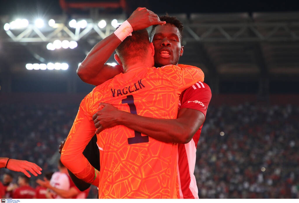 Ολυμπιακός-Απόλλων Λεμεσού: Πάρτι πρόκρισης με κεντρικό πρόσωπο τον Βατσλίκ (photos)