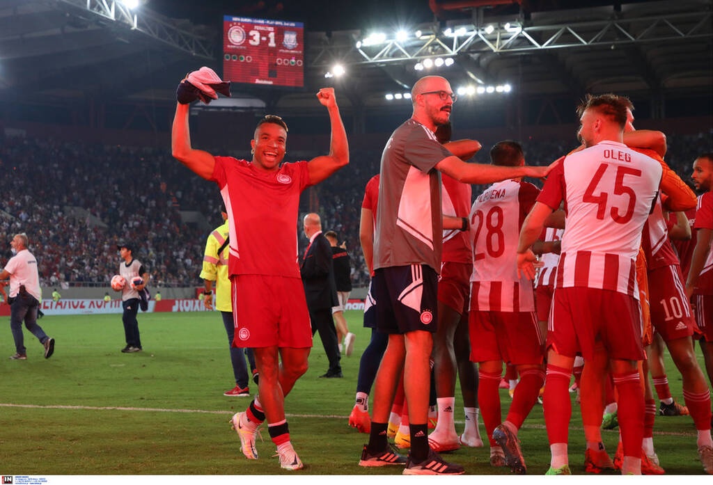 Ολυμπιακός-Απόλλων Λεμεσού: Πάρτι πρόκρισης με κεντρικό πρόσωπο τον Βατσλίκ (photos)