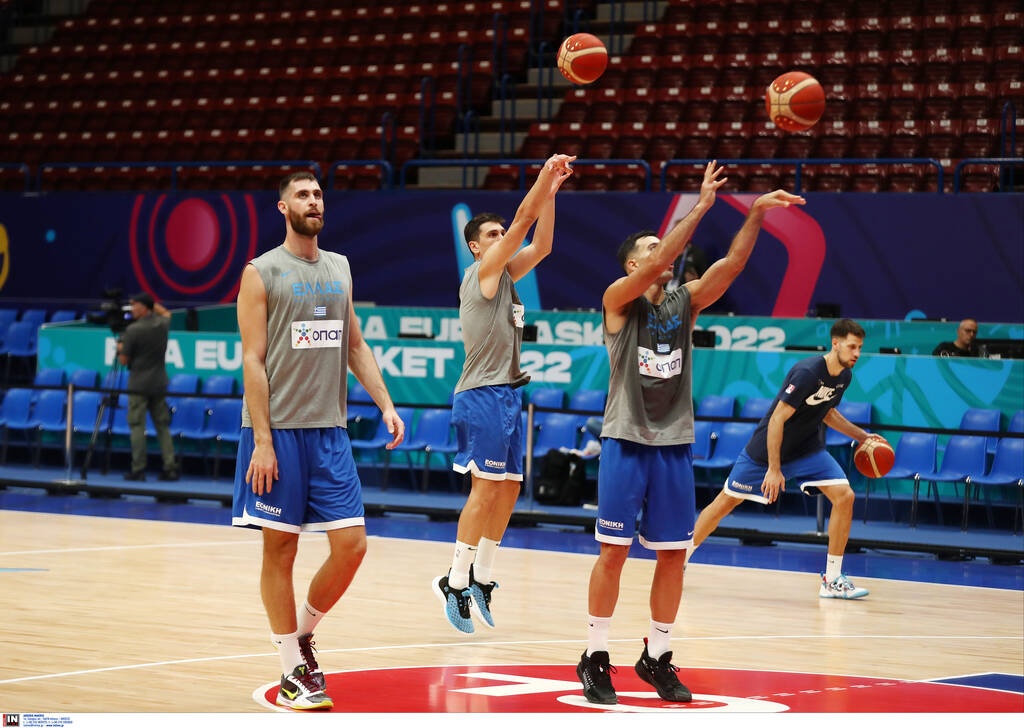 Eurobasket 2022: Έπιασε δουλεια στο Μιλάνο η Εθνική ομάδα - Ερωτηματικό ο Κώστας Αντετοκούνμπο