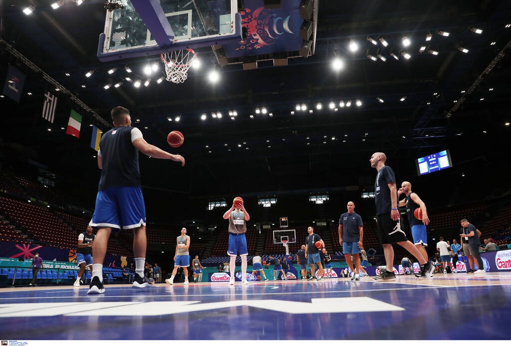 Eurobasket 2022: Έπιασε δουλεια στο Μιλάνο η Εθνική ομάδα - Ερωτηματικό ο Κώστας Αντετοκούνμπο