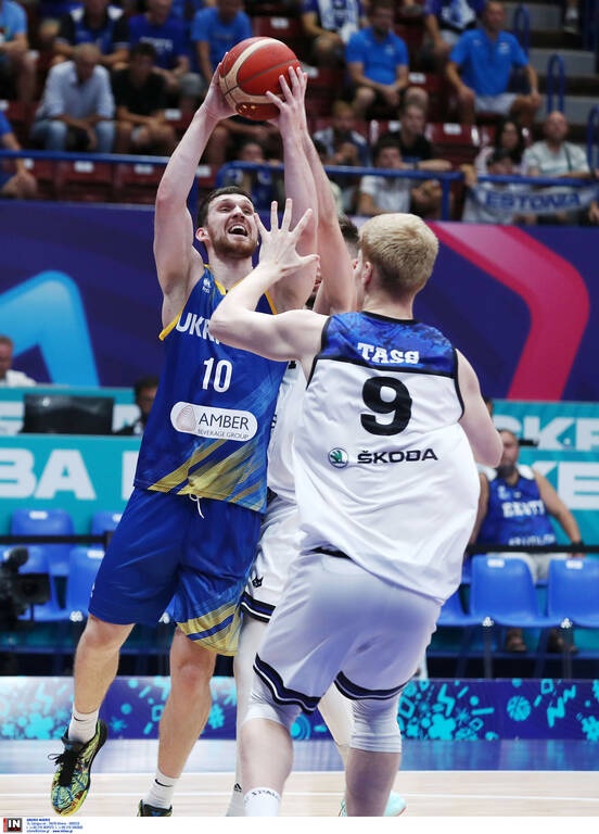 EuroBasket 2022: Άρπαξε τη νίκη (74-73) η Ουκρανία από την Εσθονία στο τέλος!
