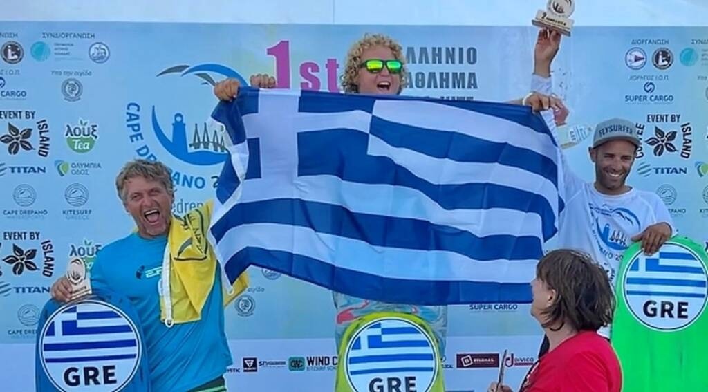 Ιστιοπλοΐα: Ο Κάμερον Αλέξανδρος Μαραμενίδης είναι ο 1ος Πρωταθλητής στο Formula Kite