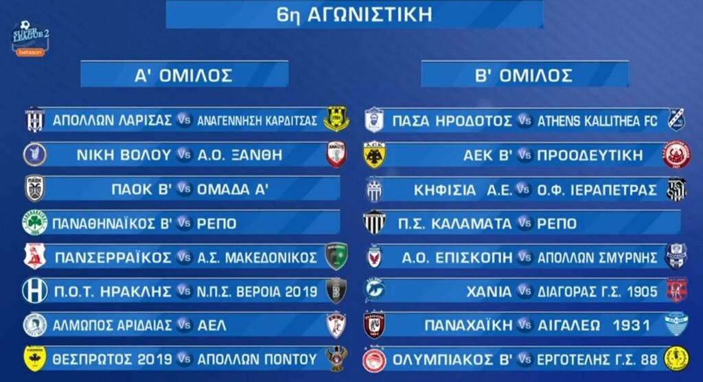 Super League 2: Με ομάδα Α η κλήρωση - Το πρόγραμμα των δύο ομίλων