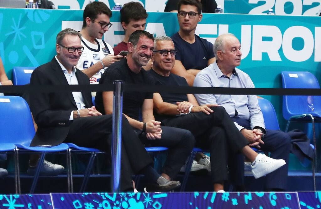 Eurobasket 2022: Δείπνησαν μαζί Καραγκούνης-Ιτούδης (Photos)