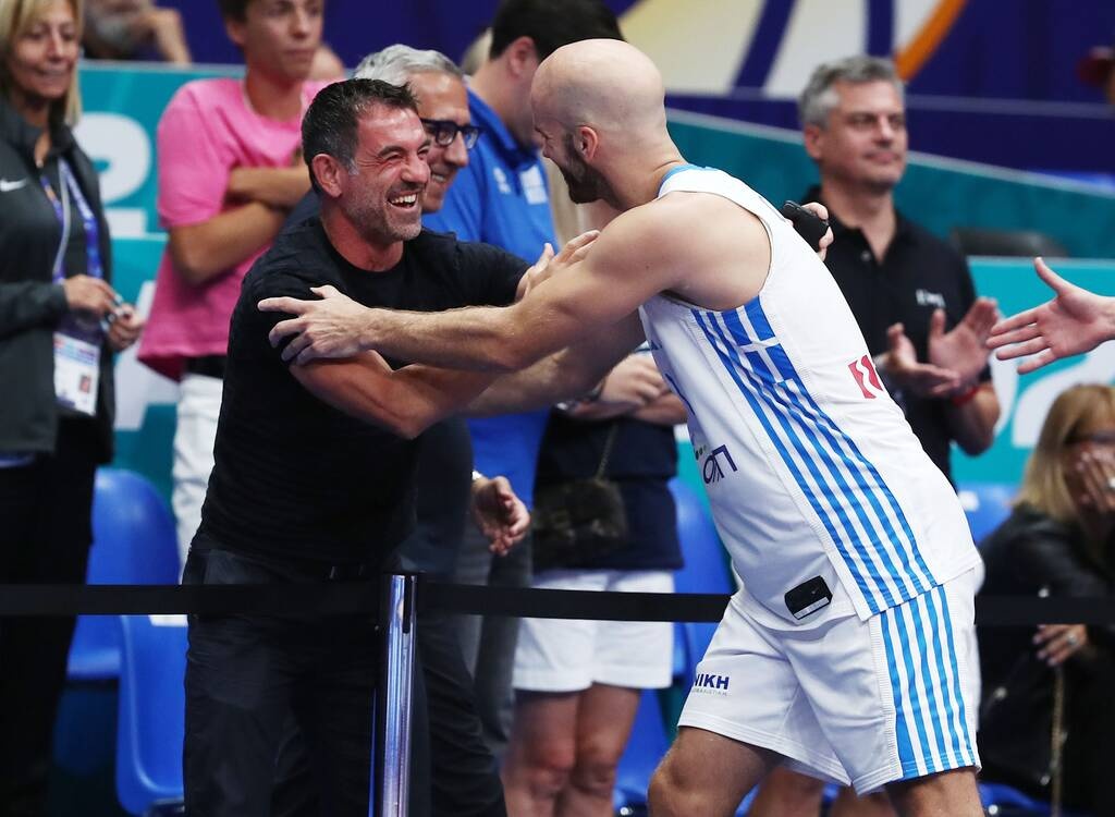 Eurobasket 2022: Δείπνησαν μαζί Καραγκούνης-Ιτούδης (Photos)