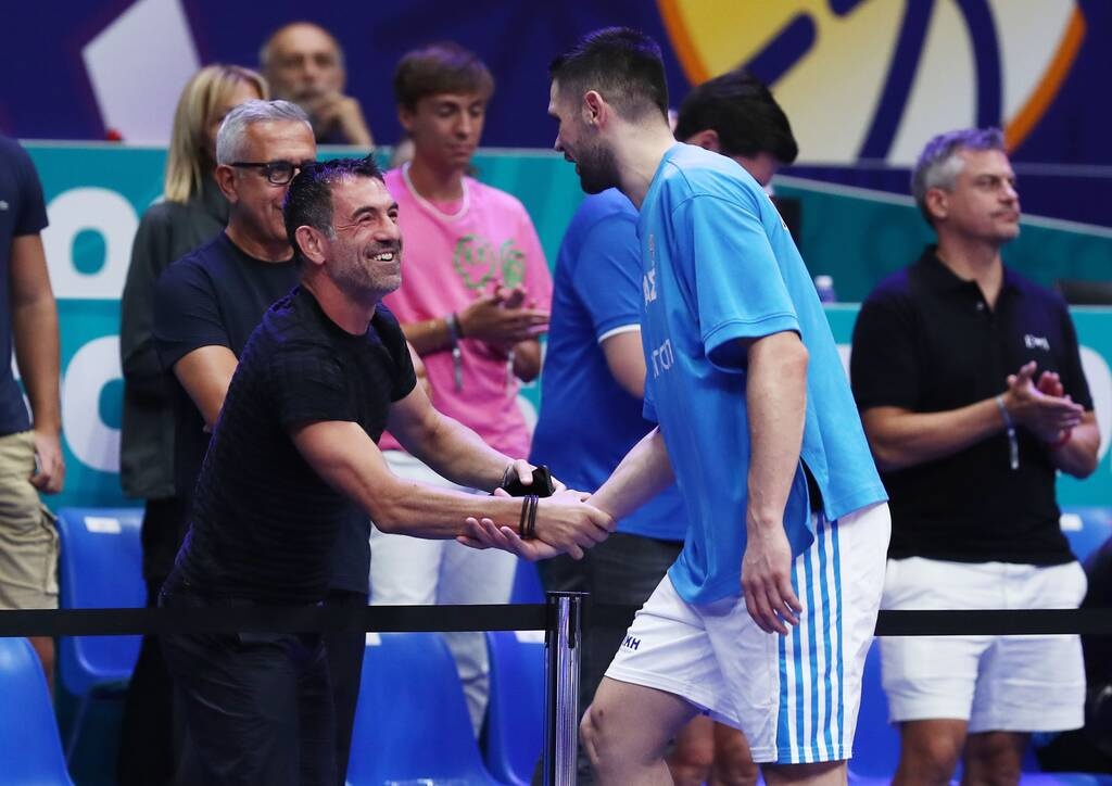 Eurobasket 2022: Δείπνησαν μαζί Καραγκούνης-Ιτούδης (Photos)