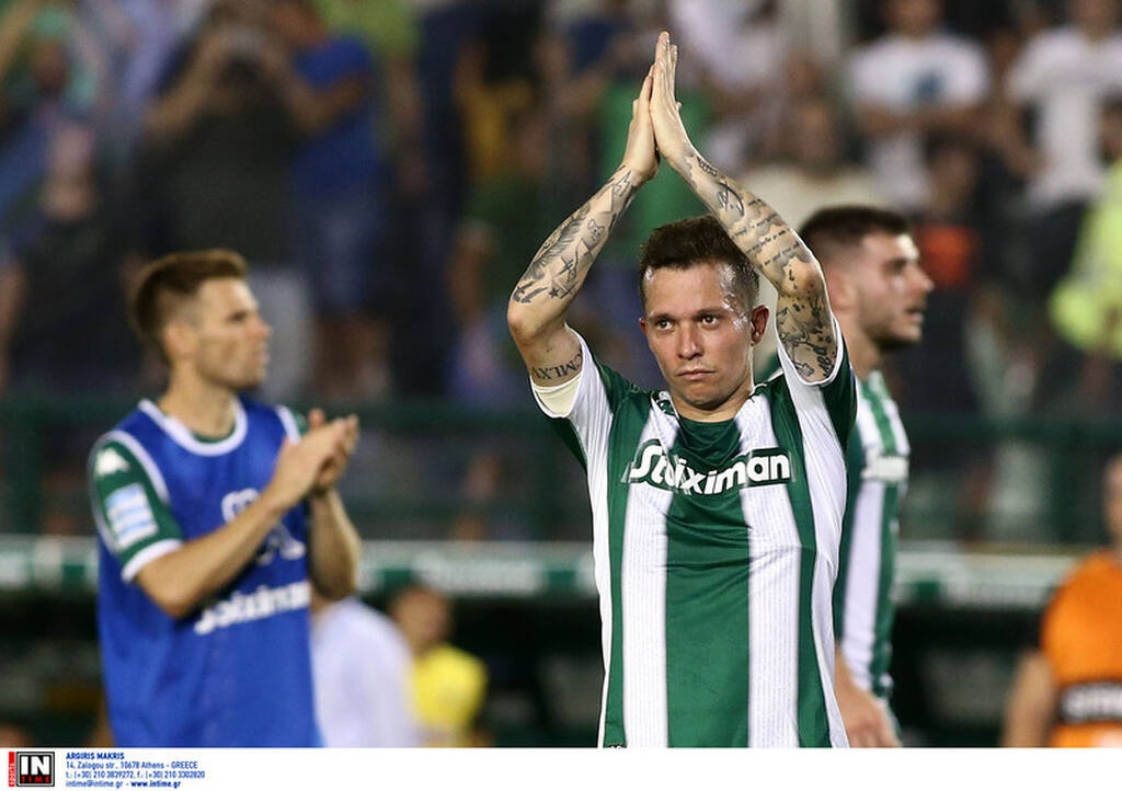 Παναθηναϊκός-ΑΕΚ: Τρέλα στη Λεωφόρο για Μπερνάρ και θριαμβευτές (video+photos)