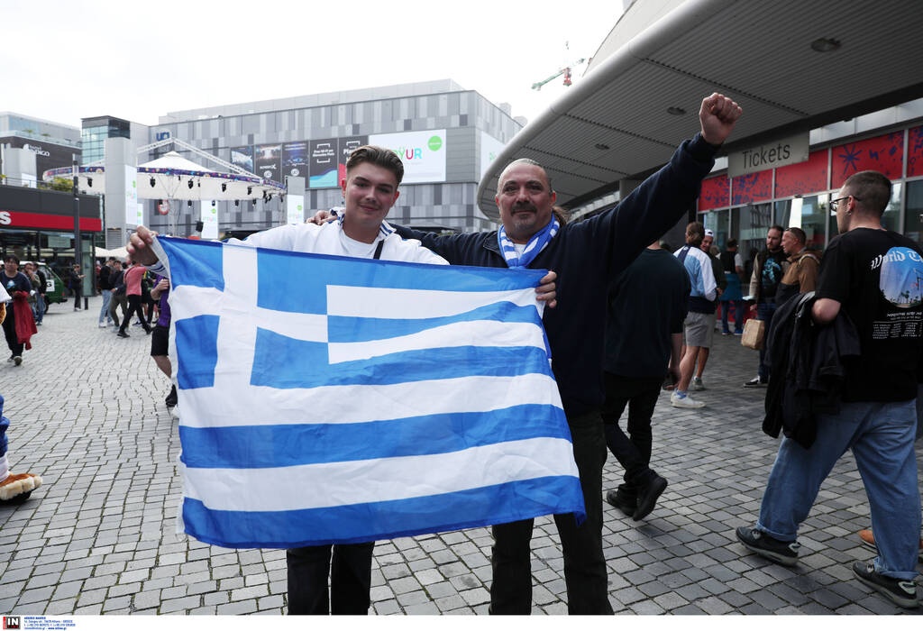 Eurobasket 2022: Άρχισε το «γαλανόλευκο» πάρτι πριν τη μάχη της Εθνικής με την Γερμανία (photos)