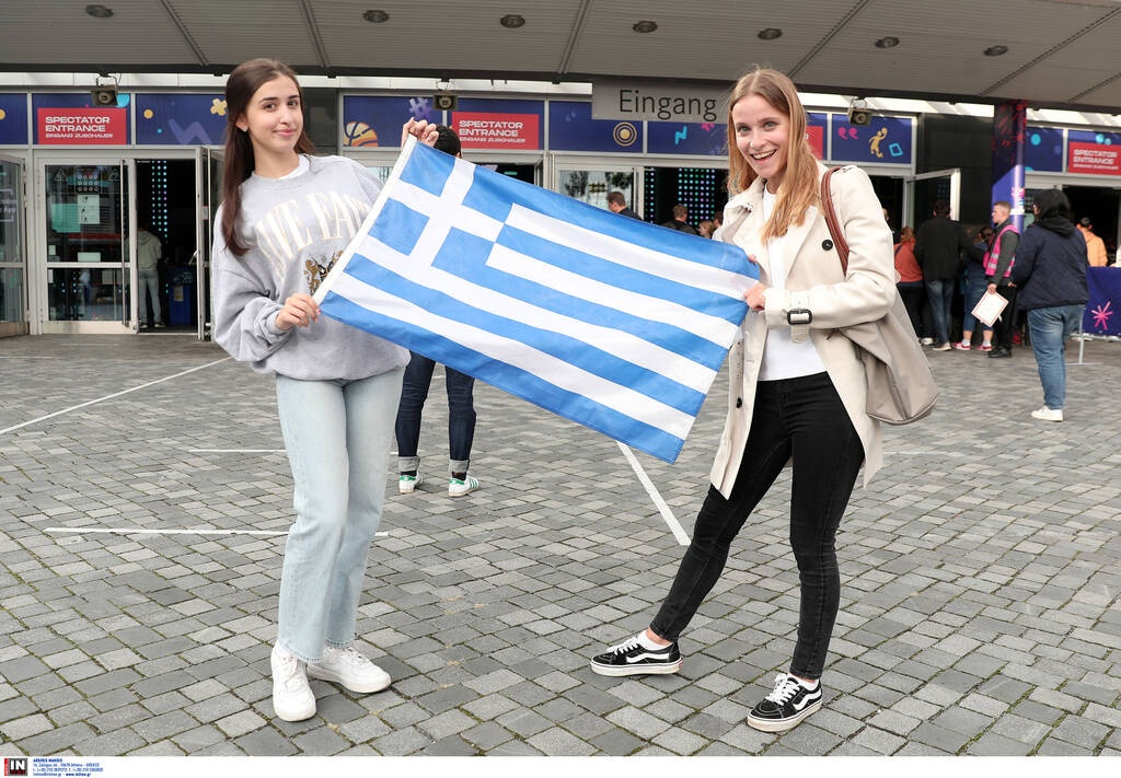 Eurobasket 2022: Άρχισε το «γαλανόλευκο» πάρτι πριν τη μάχη της Εθνικής με την Γερμανία (photos)