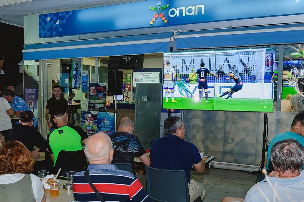 Football night με διασκέδαση και εκπλήξεις στα καταστήματα ΟΠΑΠ (photos+video)