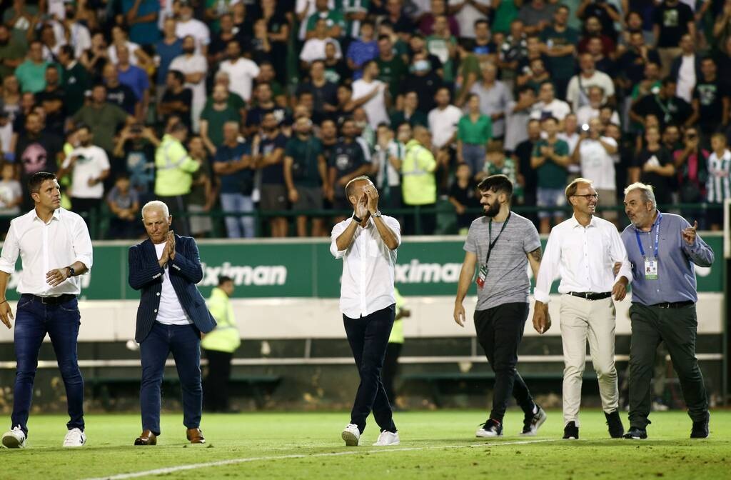 Παναθηναϊκός-Λαμία: Βραβεύτηκαν Αποστολάκης, Χένρικσεν, Μπασινάς και Φύσσας (Video+Photos)