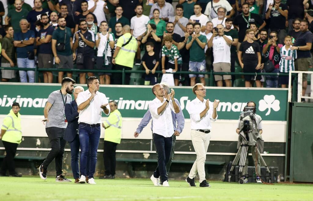 Παναθηναϊκός-Λαμία: Βραβεύτηκαν Αποστολάκης, Χένρικσεν, Μπασινάς και Φύσσας (Video+Photos)