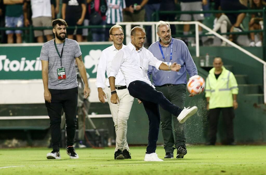 Παναθηναϊκός-Λαμία: Βραβεύτηκαν Αποστολάκης, Χένρικσεν, Μπασινάς και Φύσσας (Video+Photos)