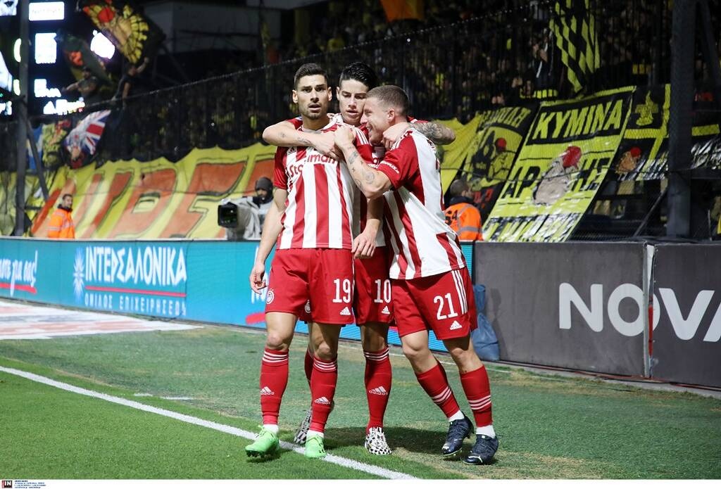 Άρης-Ολυμπιακός 2-1: Μαγική ανατροπή και «κίτρινο» το ντέρμπι (photos)
